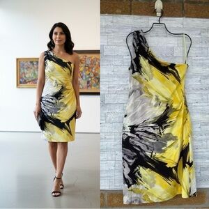 Paola Quadretti - Firenze one shoulder dress size 46/10